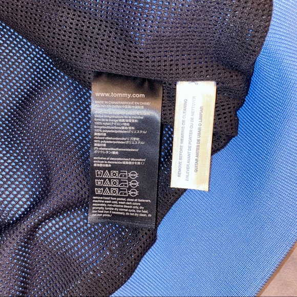 BRAND NEW WITH TAGS Tommy Hilfiger Bomber Windbreaker Raincoat Jacket - Picture 6 of 15